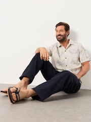 FatFace Carbis Navy Relaxed Fit Chinos - Image 5 of 5