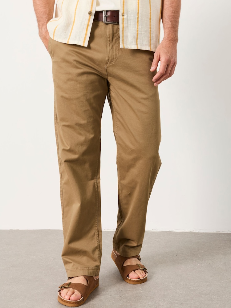 FatFace Carbis Stone Relaxed Fit Chinos - Image 1 of 5