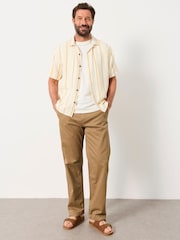 FatFace Carbis Stone Relaxed Fit Chinos - Image 3 of 5