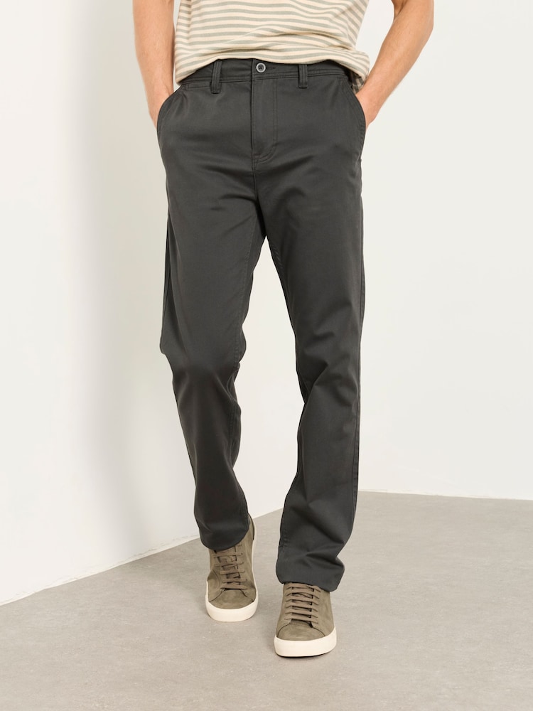 FatFace Carbis Grey Relaxed Fit Chinos - Image 1 of 6