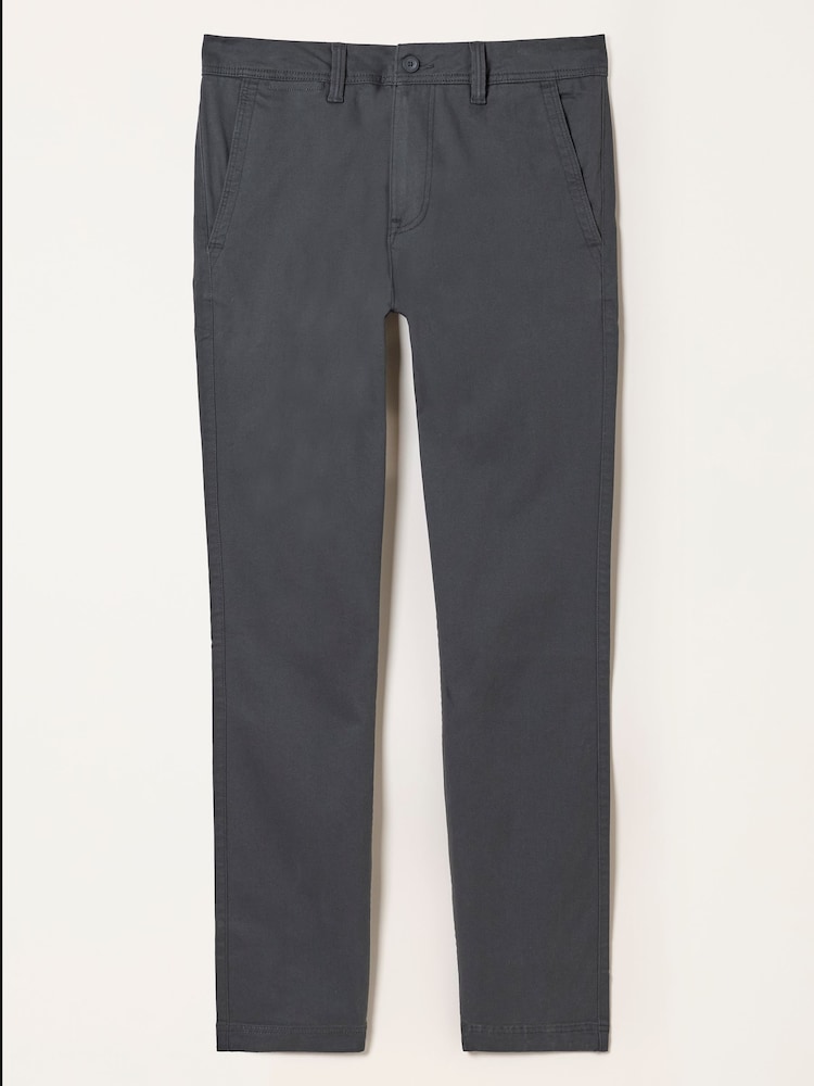 FatFace Carbis Grey Relaxed Fit Chinos - Image 6 of 6