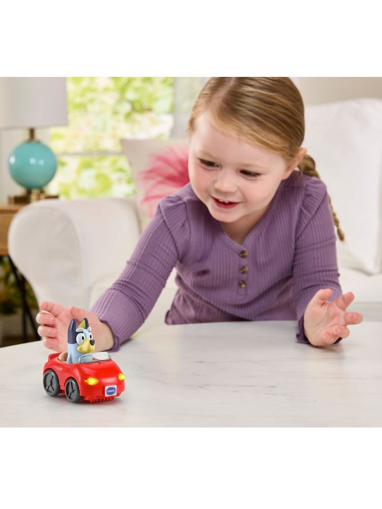 V-Tech Toot-Toot Drivers® Bluey Escape Convertible - Image 2 of 3 V-Tech Toot-Toot Drivers® Bluey Escape Convertible - Image 2 of 3