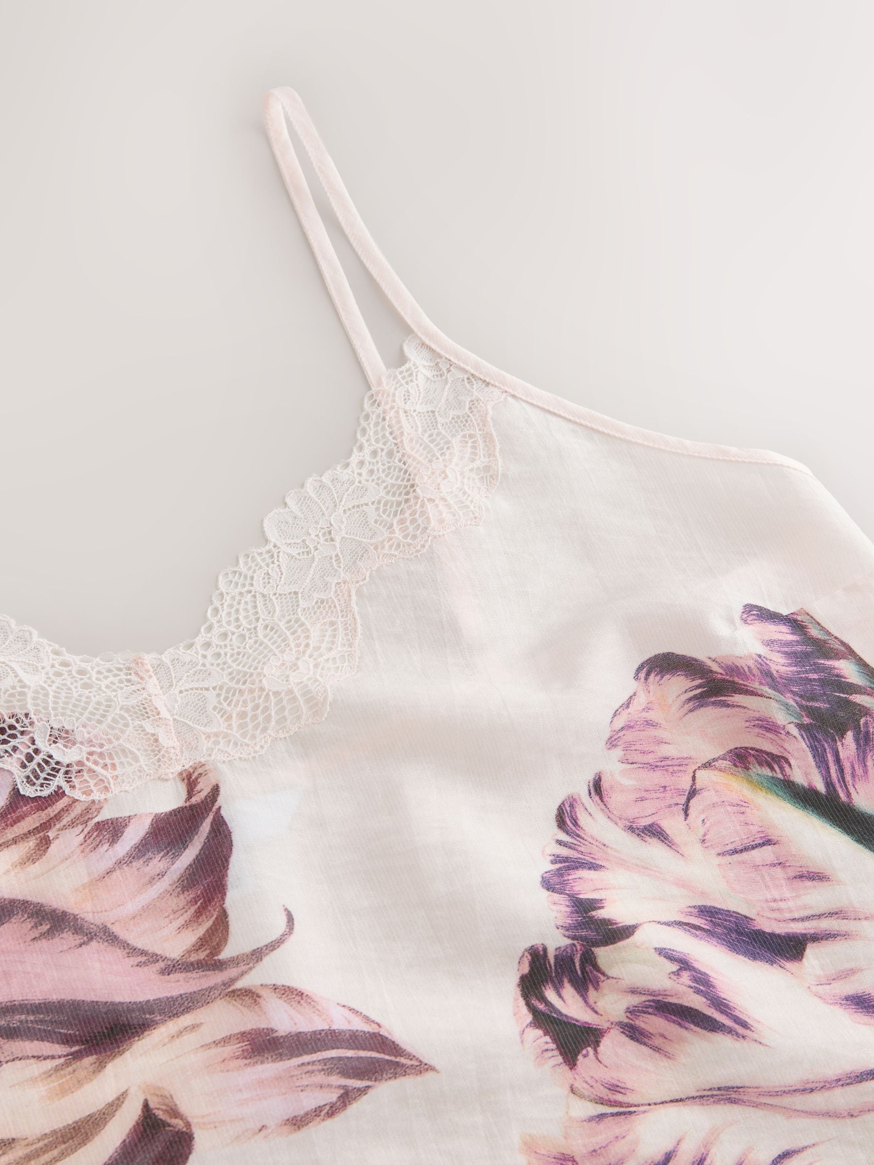 Buy Multi Lace Trim Cami Top from Next Bosnia and Herzegovina