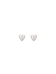 Dinny Hall Plated Bijou Folded Heart Studs Earrings - Obraz 3 z 3