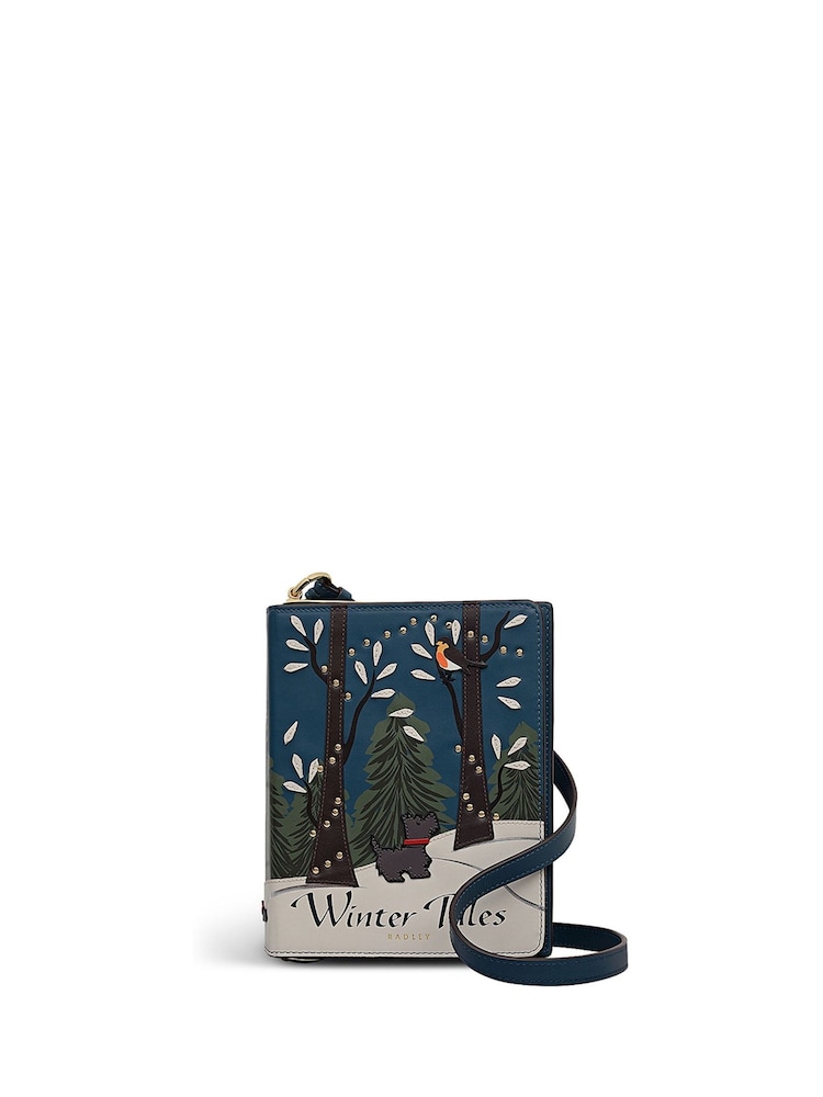 Radley Green Book Street - Winter Tales Small Flapover Cross-Body Bag - Image 1 of 4