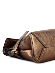 Radley Fleet Street Metallic Medium Flapover Clutch - Image 6 of 6