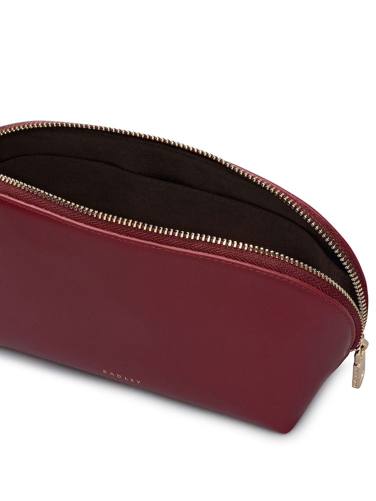 Radley Red Commute Street Medium Cosmetic Pouch - Image 3 of 3 Radley Red Commute Street Medium Cosmetic Pouch - Image 3 of 3