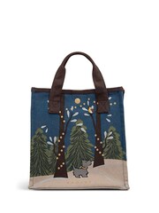 Radley Green Winter Tales Small Open Top Grab Bag - Image 1 of 4