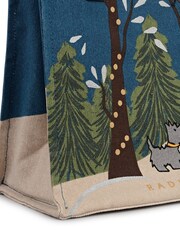 Radley Green Winter Tales Small Open Top Grab Bag - Image 4 of 4