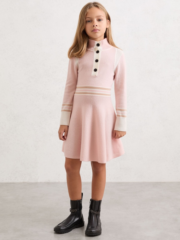 Reiss Pink Vienne Dress - Image 2 of 4 Reiss Pink Vienne Dress - Image 2 of 4