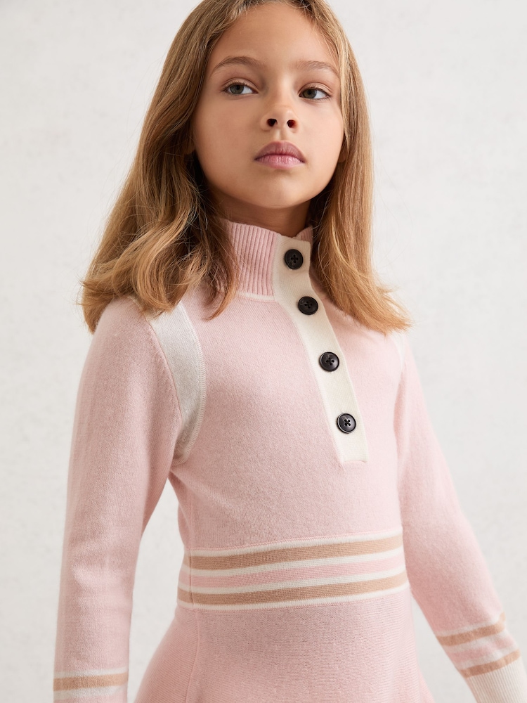 Reiss Pink Vienne Dress - Image 4 of 4 Reiss Pink Vienne Dress - Image 4 of 4