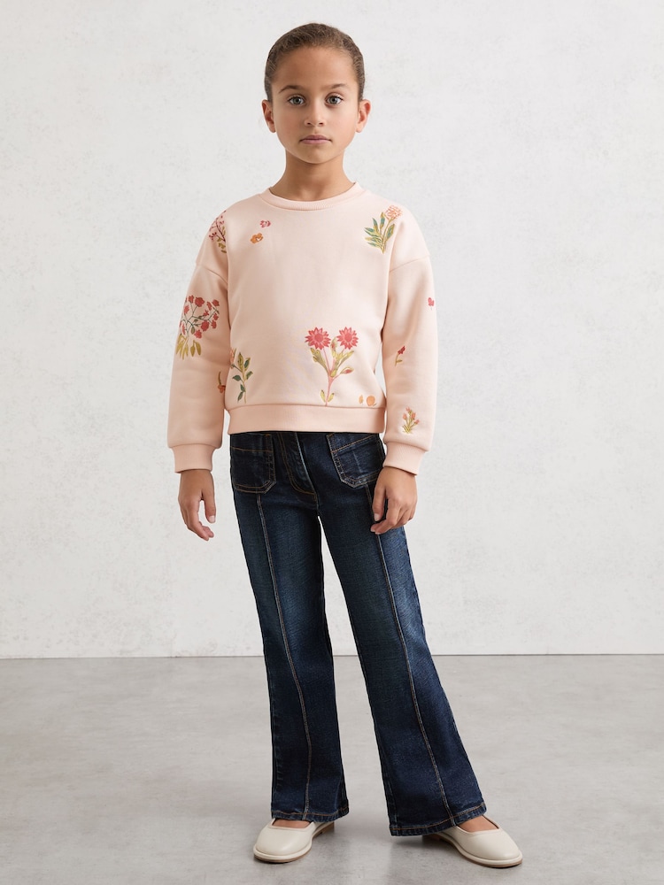 Reiss Ivory Amelia Sweatshirt - Image 1 of 5 Reiss Ivory Amelia Sweatshirt - Image 1 of 5