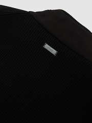 Reiss Bram Quilted Hybrid Zip-Through Jacket - Imagen 8 de 8