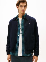 Tommy Hilfiger Blue Corduroy Reversible Ivy Jacket - Image 3 of 6