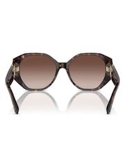 Ralph Lauren The Juliette Butterfly Brown Sunglasses - Image 3 of 5