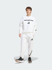 adidas White New Z.N.E. Sweatshirt - Image 1 of 5