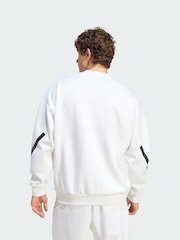 adidas White New Z.N.E. Sweatshirt - Image 2 of 5