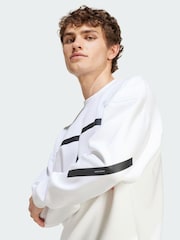adidas White New Z.N.E. Sweatshirt - Image 3 of 5