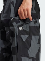 adidas Terrex Black Xploric Cargo Printed Joggers - Image 4 of 5