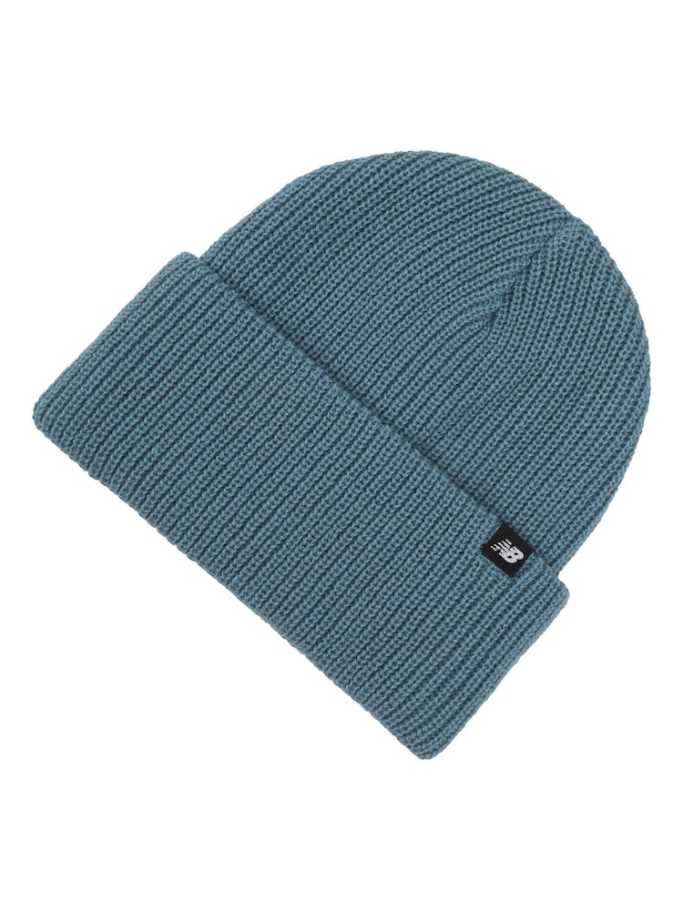 New Balance Blue Fisherman Beanie - Image 1 of 3 New Balance Blue Fisherman Beanie - Image 1 of 3