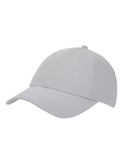 New Balance Grey Womens 6 Panel Linear Logo Hat - Image 1 of 3