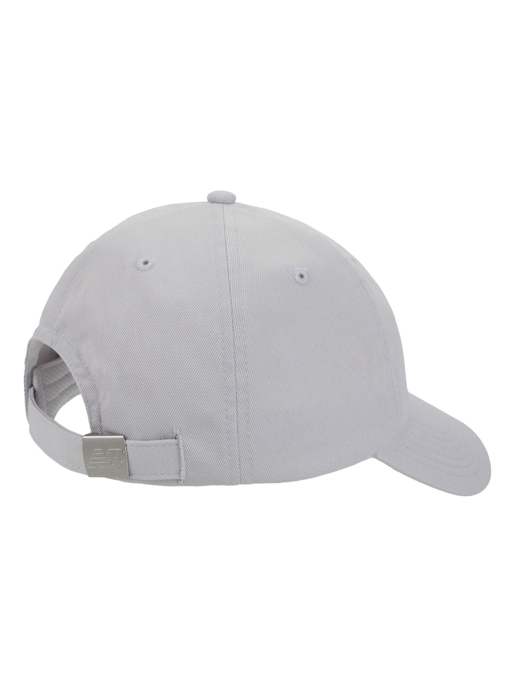 New Balance Grey Womens 6 Panel Linear Logo Hat - Image 2 of 3