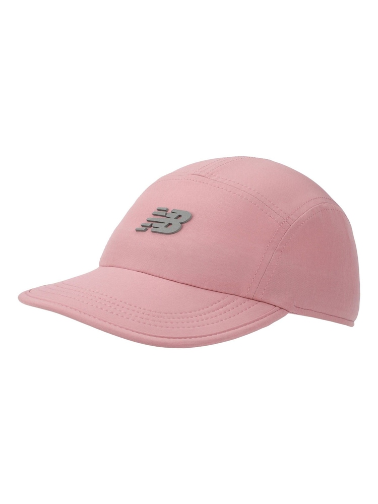 New Balance Pink Womens 5 Panel Performance Hat - Image 1 of 3 New Balance Pink Womens 5 Panel Performance Hat - Image 1 of 3