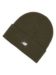 New Balance Brown Flying NB Knit Cuffed Beanie - Image 1 of 3