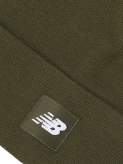 New Balance Brown Flying NB Knit Cuffed Beanie - Image 3 of 3