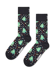 Happy Socks Black 2-Pack Holiday Tree Socks Gift Set - Image 3 of 4