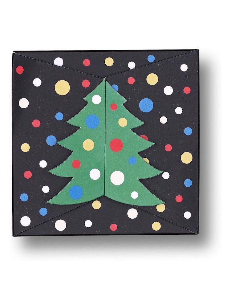 Happy Socks Black 2-Pack Holiday Tree Socks Gift Set - Image 4 of 4
