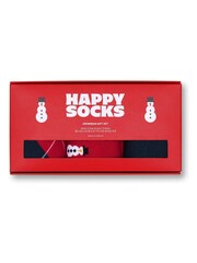 Happy Socks Green Lite 3 Pack Snowman Socks Gift Set - Image 2 of 6