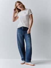 تي شيرت شعار قلب من BOSS - Image 3 of 6