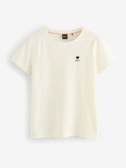 تي شيرت شعار قلب من BOSS - Image 6 of 6