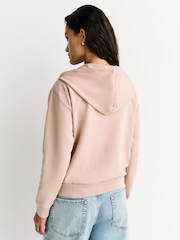 BOSS קפוצ'ון מבד ג'רזי עם רוכסן לכל האורך - תמונה 4 מתוך 7