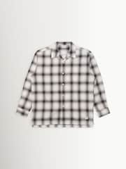 Edwin White Hombre Plaid Long Sleeve Shirt - Image 6 of 9