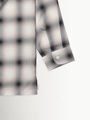 Edwin White Hombre Plaid Long Sleeve Shirt - Image 9 of 9