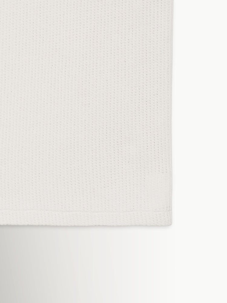 Edwin White Rick Jersey Mini Jacquard Polo Shirt - Image 8 of 8