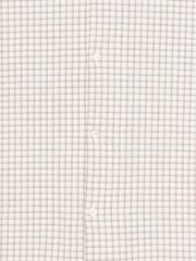 Edwin White Zed Checked Waffle Short Sleeve Shirt - Image 8 of 8