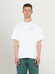 Edwin White Charmer Back Graphic Print T-Shirt - Image 1 of 4