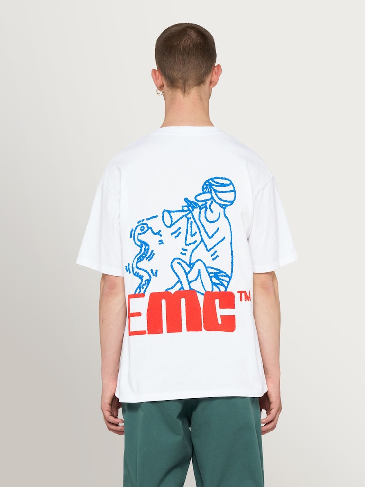 Edwin White Charmer Back Graphic Print T-Shirt - Image 2 of 4