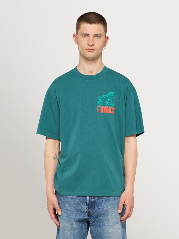 Edwin Green Charmer Chest Graphic Print T-Shirt - Image 1 of 4