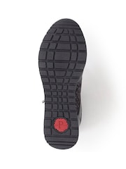 Pavers Black Lace-Up Trainers - Image 5 of 5