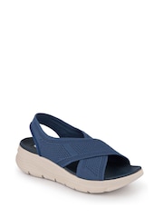 Pavers Blue Lightweight Slip-On Sandals - Image 2 of 5
