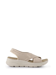Pavers Natural Lightweight Slip-On Sandals - Image 1 of 5