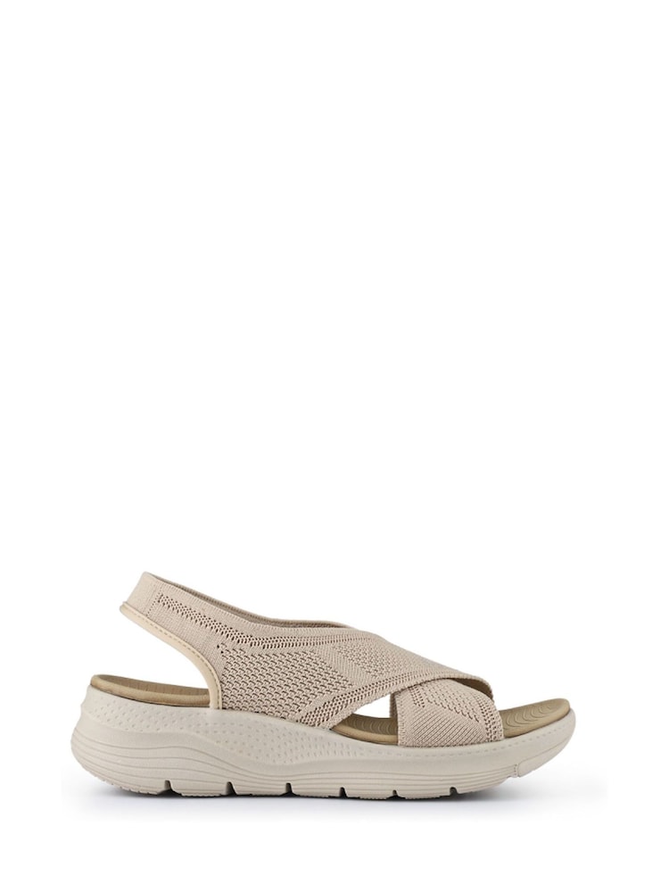 Pavers Natural Lightweight Slip-On Sandals - Image 1 of 5 Pavers Natural Lightweight Slip-On Sandals - Image 1 of 5