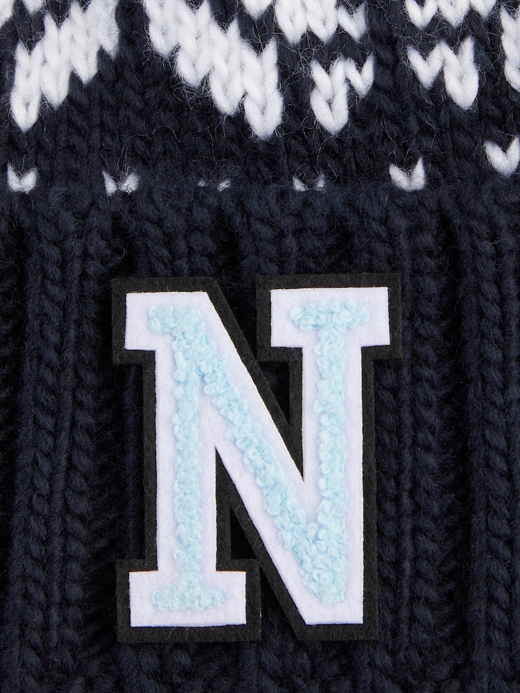 Personalised Christmas Beanie by Alphabet - Image 2 of 4 Personalised Christmas Beanie by Alphabet - Image 2 of 4