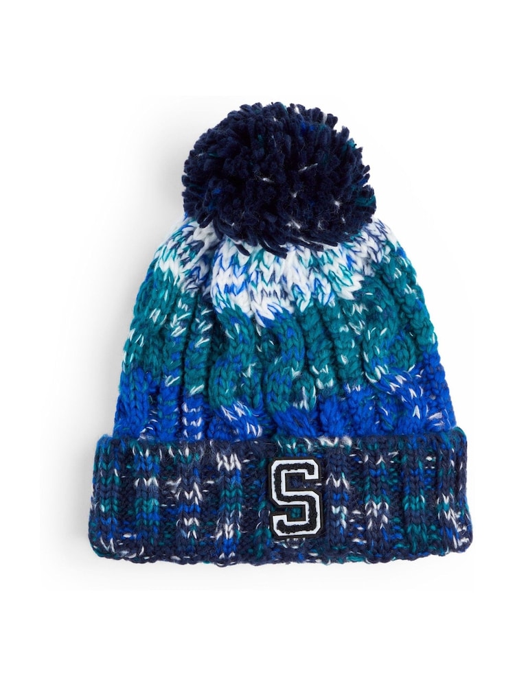 Personalised Christmas Beanie by Alphabet - Image 1 of 4 Personalised Christmas Beanie by Alphabet - Image 1 of 4