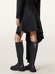 AllSaints Black Sami Skirt - Image 5 of 8