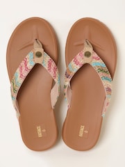 FatFace Edie Tan Brown Comfort Flip Flop - Image 3 of 3